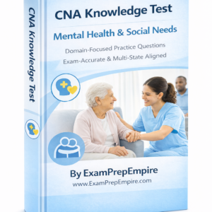 Mental Health & Social Needs (CNA Ebook)